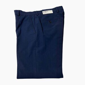Tommy Hilfiger Pants Men Navy Blue 34x30 Poly/Rayon/Spandex Stretch Straight Leg